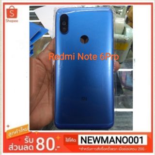 บอดี้ Xiaomi Redmi Note 6 Pro (เคสกลาง+ฝาหลัง+ เลนส์กล้อง)  ราคาสุดคุ้ม แจ้งสีทางแชทได้ครับ