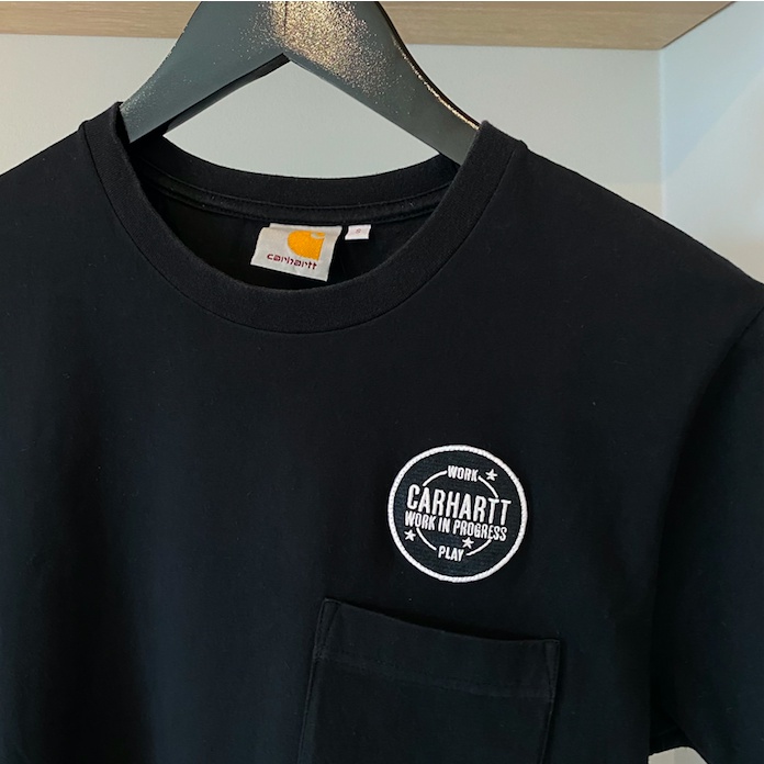 [Second Hand] Carhartt Black Tee Shopee Thailand