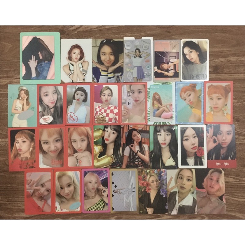 สองครั้ง CHAEYOUNG โฟโต้การ์ด