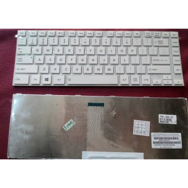 Toshiba Satellite M800 C800 C840 L800 L840 Keyboard FTkB - j27ufn1coy ...