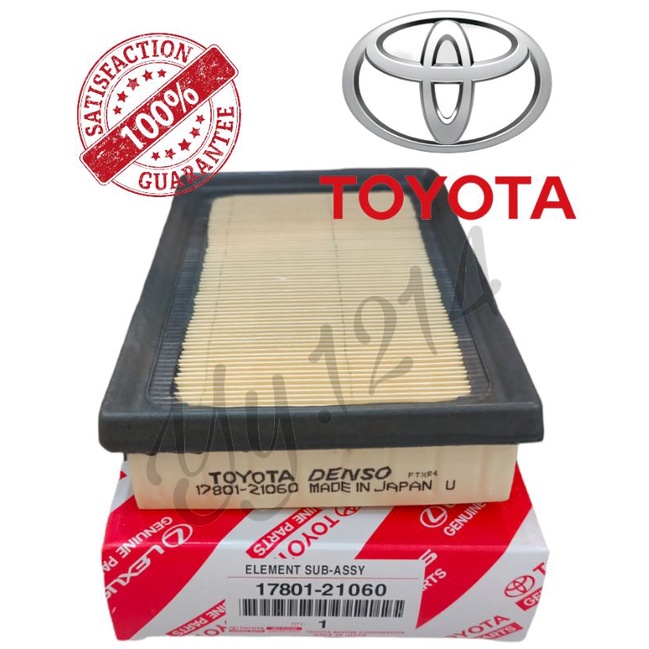 17801-21060 TOYOTA AIR FILTER TOYOTA PRIUS C NHP10 2012