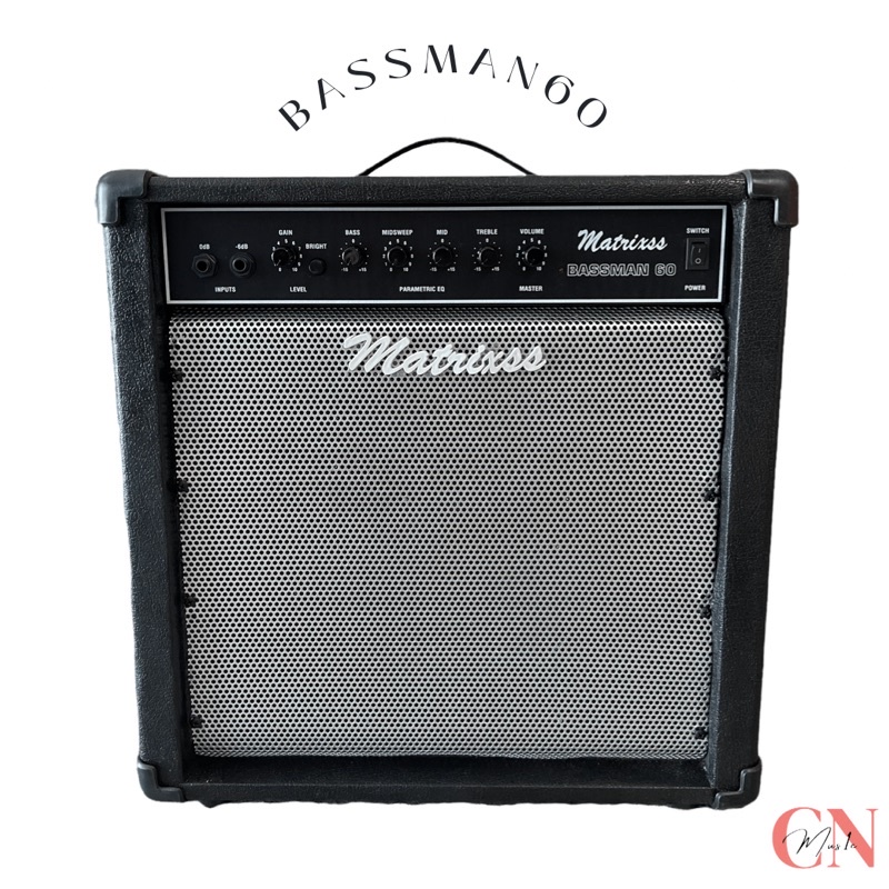 แอมป์เบส Matrixss รุ่น Bassman60 + สายแจ็ค