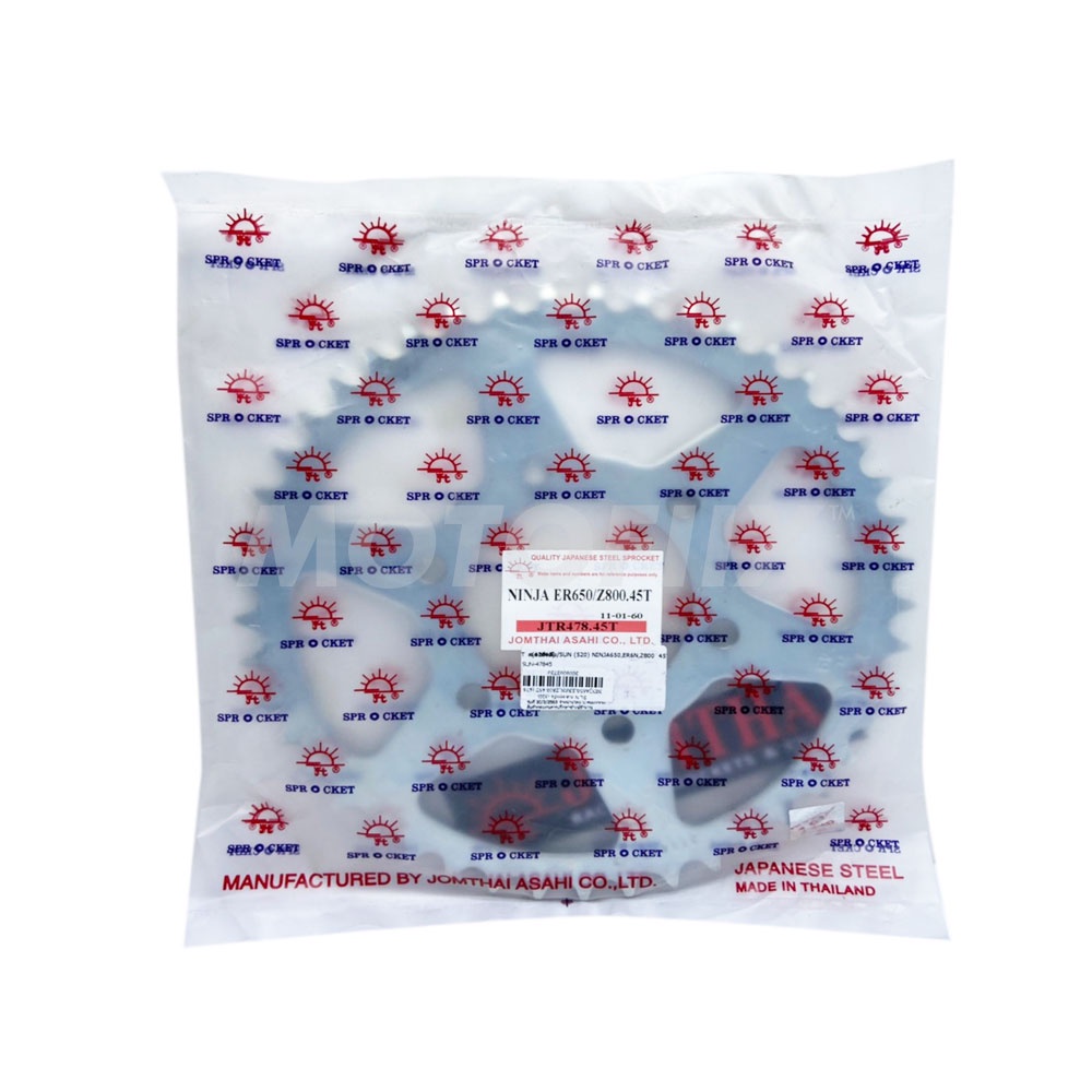 Jomthai สเตอร์หลัง (520) NINJA650,ER6N,Z800 45T