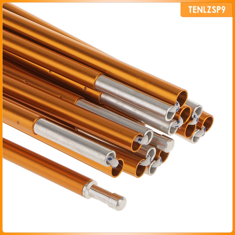 [ กลางแจ้ง 11 ส่วน อลูมิเนียมอัลลอยด์ เต็นท์ เสา แท่ง รองรับบาร์ ท่องเที่ยว ตั้งแคมป์ เดินป่า อุปกรณ์ - ทุกขนาด และสี - รูปที่ 3