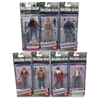 Macfarlane The Walking Dead 5นิ้วของผู้ว่าการซอมบี้อับราฮัม 7-อุปกรณ์เสริม ตุ๊กตาHand To Do Model