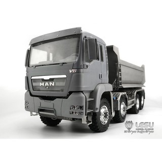 LESU MAN 8*8 Dump truck รถดั้มบังคับ ระบบไฮโดรลิค ระบบขับเคลื่ยน 8*8 ตัวหัวรถเป็นรุ่น MAN