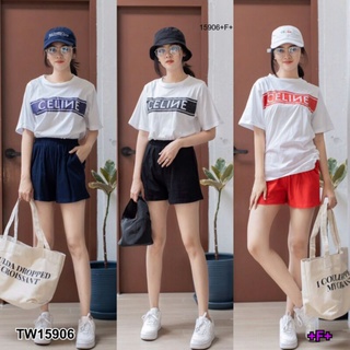 Set 2 ชิ้น เสื้อยืดคอกลม แขนสั้น เนื้อผ้าcotton100%