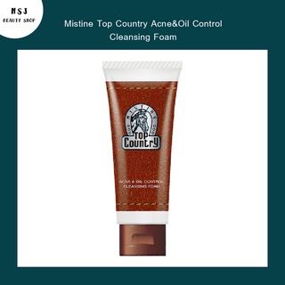 โฟมล้างหน้า Mistine Top Country Acne&amp;Oil Control  มิสทีน ท็อป คันทรี่ แอคเน่ แอนด์ ออยล์ คอนโทรล โฟมหัวม้า