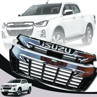 *ของแท้* กระจังหน้า หน้ากระจัง บน+ล่างรุ่นอีซูซุ ดีแม็ก ISUZU  D-MAXปี 19-20 ดำ