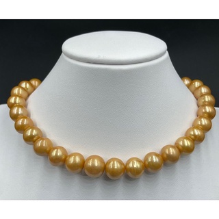 Golden color pearl ไข่มุกสีทอง