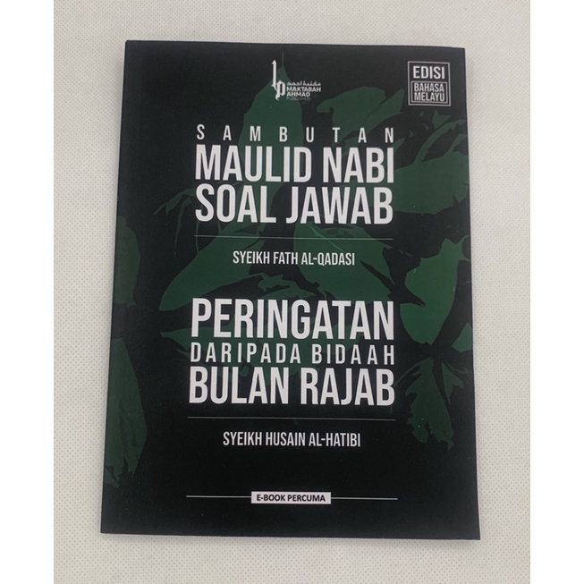 NABI ยินดีต้อนรับสู่คําถามและคําตอบ Maulid ของ Prophlast