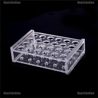 💕Good quality 24 Holes Test Tube Rack Testing Tubes Holder Storage Plastic Lab Supplies