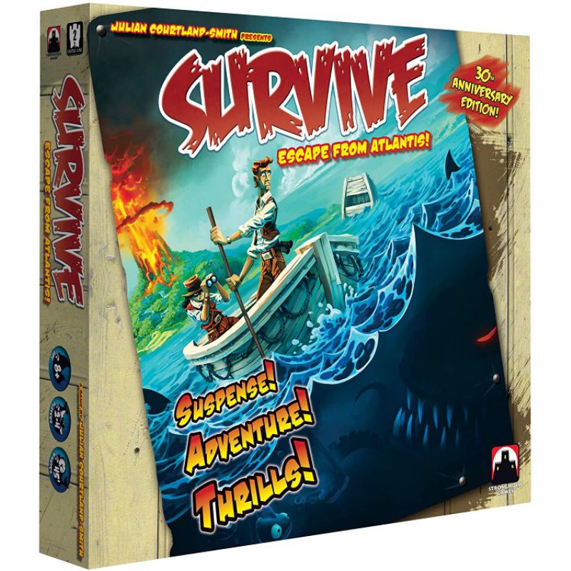 Boardgame SurVive Escape จาก Atlantis (ป้องกันจากแอตแลนติส)