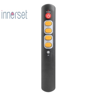 Universal 6 กุญแจรีโมทควบคุม Ir Remote สีเหลืองขนาดใหญ่สําหรับการเรียนรู้