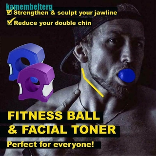 ❤Jawline Exerciser Jawlineme ออกกําลังกาย ฟิตเนส บอลคอ โทนนิ่ง ใบหน้า กรามขนาด