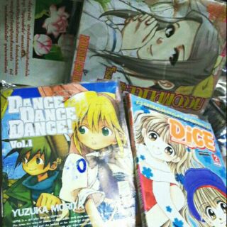 NOS Cartoon Manga Book Japan การ์ตูน มังงะ ญี่ปุ่น การ์ตูนตาหวาน บงกช