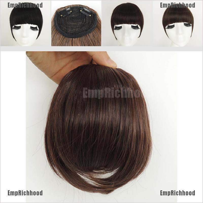 Emprichhood ขอบหน้าม้า สีดํา