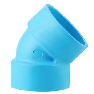 Joints ELBOW 45 PVC SOCKET SCG 1 1/4" LITE BLUE Pipe fitting Water supply system ข้อต่อ ข้องอ 45-บาง SCG 1 1/4 นิ้ว สีฟ้