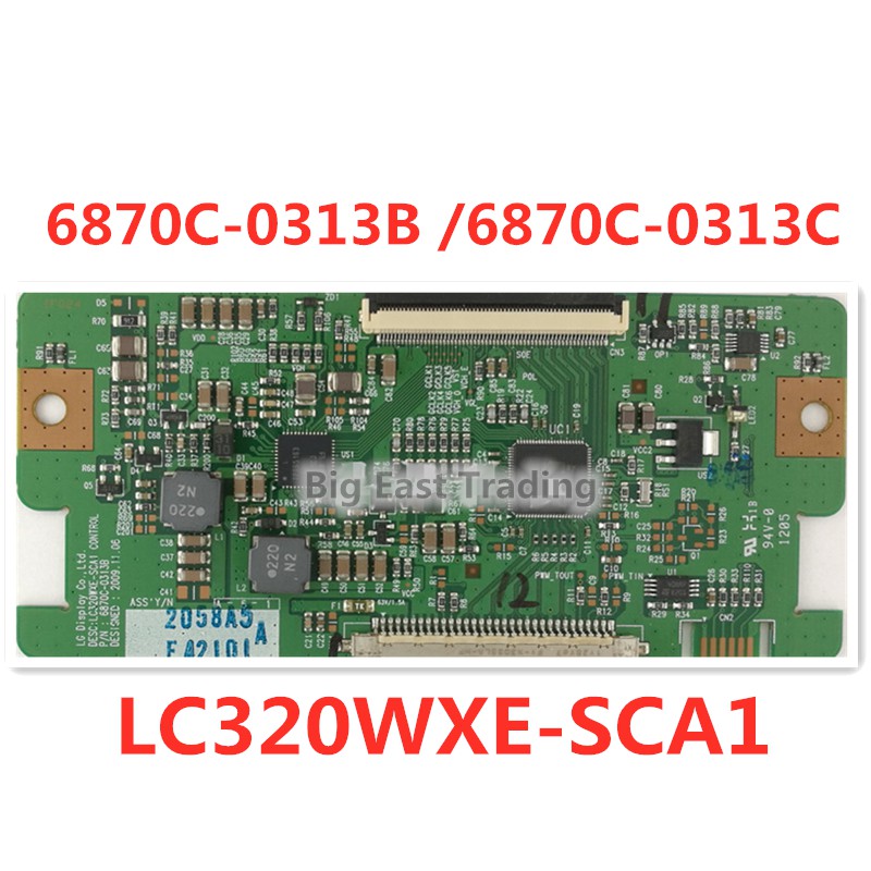 6870C-0313B 1 ชิ้น Tcon Board Lc320Wxe - Ca1 6870 C - 0313 B 6870 C - 0313 C T - 0313 C T - Con Logice แผ่นบอร์ดโมดูลทีวีทีวีคุณภาพดี 6870 C