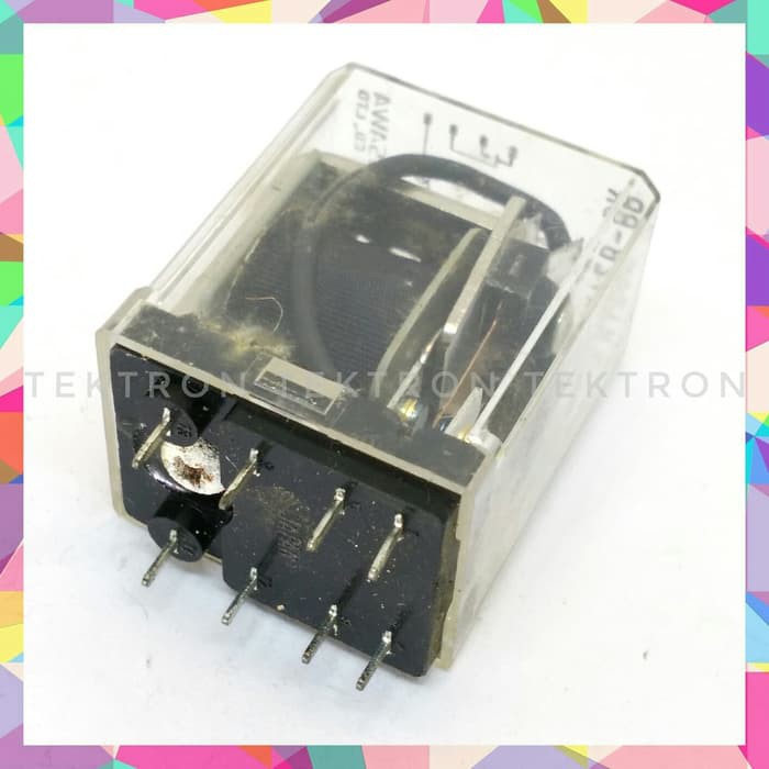 คอยล์ Takamisawa ของแท้ 12V DPDT (MY2N) รีเลย์ (eq. omron MY2) 12vdc ของแท้
