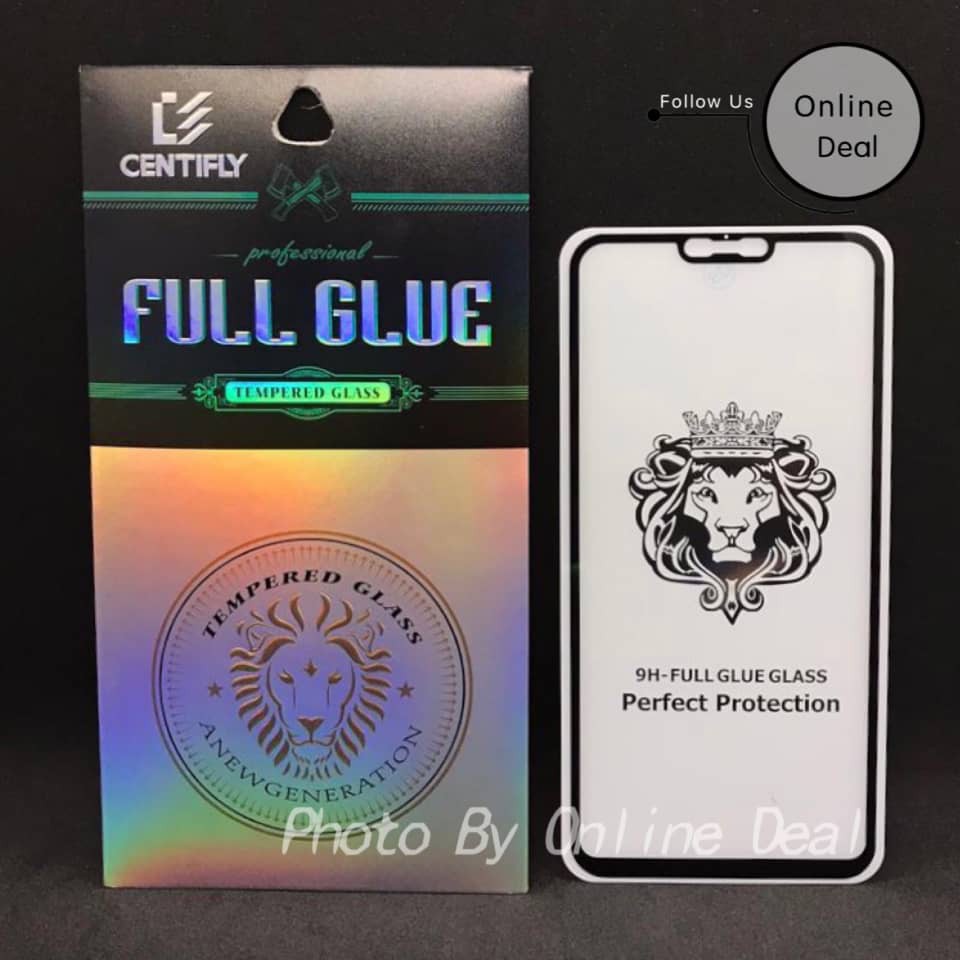 HD Full Protection Glass Tinted สําหรับ REALME 2 PRO/3/3 PRO/5/5 PRO/5S/5i/6/6 PRO/6i/7/7I/7 PRO/XT/