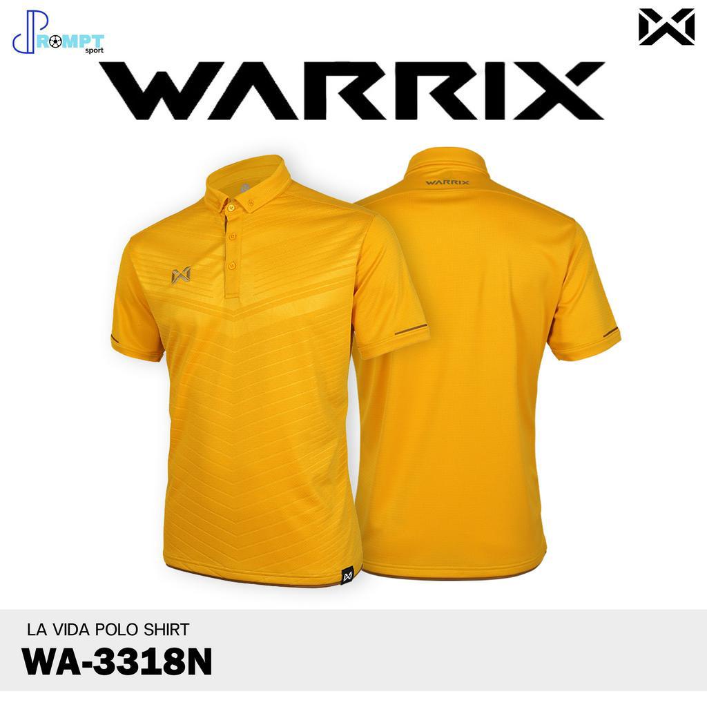 เสื้อโปโล เสื้อโปโลแขนสั้นวอริกซ์ La Vida WA-3318N WARRIX รหัส WA-3318N ของแท้100% - รูปที่ 2