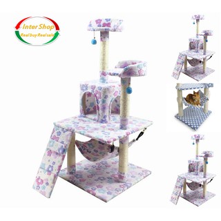 Inter Shop Lovecats Model CA057-A-PINK คอนโดแมว/บ้านแมว/Cat Tree/Cat condo/Cat climbing