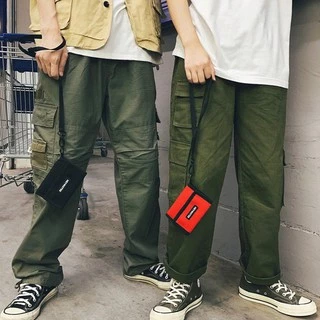 แถมสายคล้องคอ กระเป๋าสตางค์สตรีท Heymister 4 สี W002