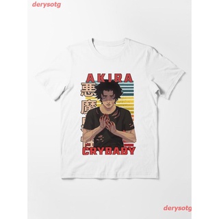 tshirtเสื้อยืดคอกลมฤดูร้อนNew Akira Fudo Devilman Crybaby Anime T-Shirt เสื้อยืดพิมพ์ลาย เสื้อยืดลายการ์ตูน คอกลม cotton