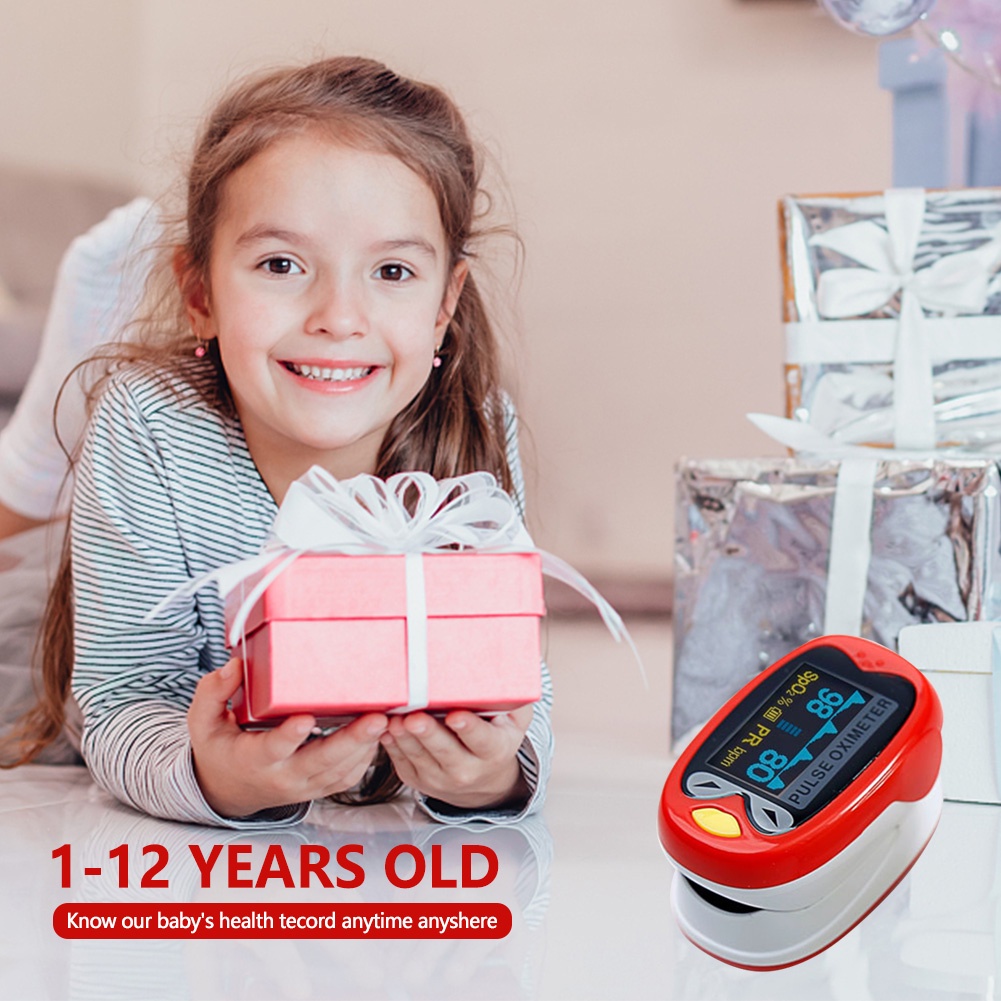 HS นิ้วเด็ก oximeter ดิจิตอลปลายนิ้วชีพจร oximeter oximeter เครื่องวัดอัตราการเต้นหัวใจแบบชาร์จใหม่ได้