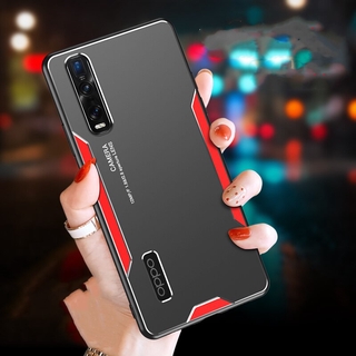 OPPO Find X2 Pro Case Metal Back Soft TPU Bumper Hard Cover