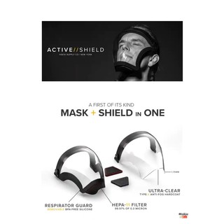 Active Shield  ป้องกันน้ำลาย ลดการติดเชื้อ