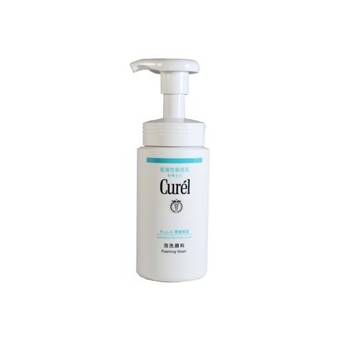 Curel Foaming Wash โฟมล้างหน้าสำหรับผิวแพ้ง่ายโดยเฉพาะ ขนาด 150 ml.