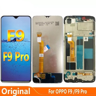 LCD Touch Screen สำหรับ OPPO F9 ดำ.