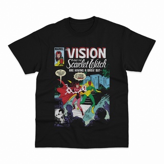 เสื้อยืด พิมพ์ลาย Scarlet Witch Vision Wandavision Having a Baby สําหรับเด็ก