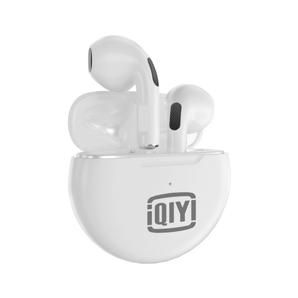 Iqiyi FunPods TWS หูฟังไร้สาย บลูทูธ แบบครึ่งหู สีขาว