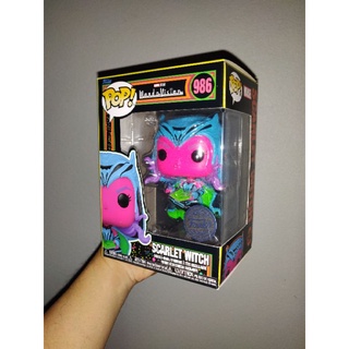 Funko Pop Marvel Wandavision : Scarlet Witch Blacklight 986