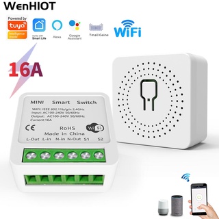 16A Tuya WiFi smart switch สวิตช์อัจฉริยะ wifi รองรับ APP Alexa Google Home ควบคุมด้วยเสียง