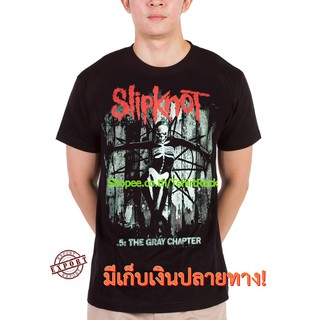 เสื้อยืดวินเทจเสื้อวง Slipknot เสื้อลาย สลิปน็อต เสื้อคอฟิต แฟชั่น เสื้อวินเทจ RCM1426S-5XL