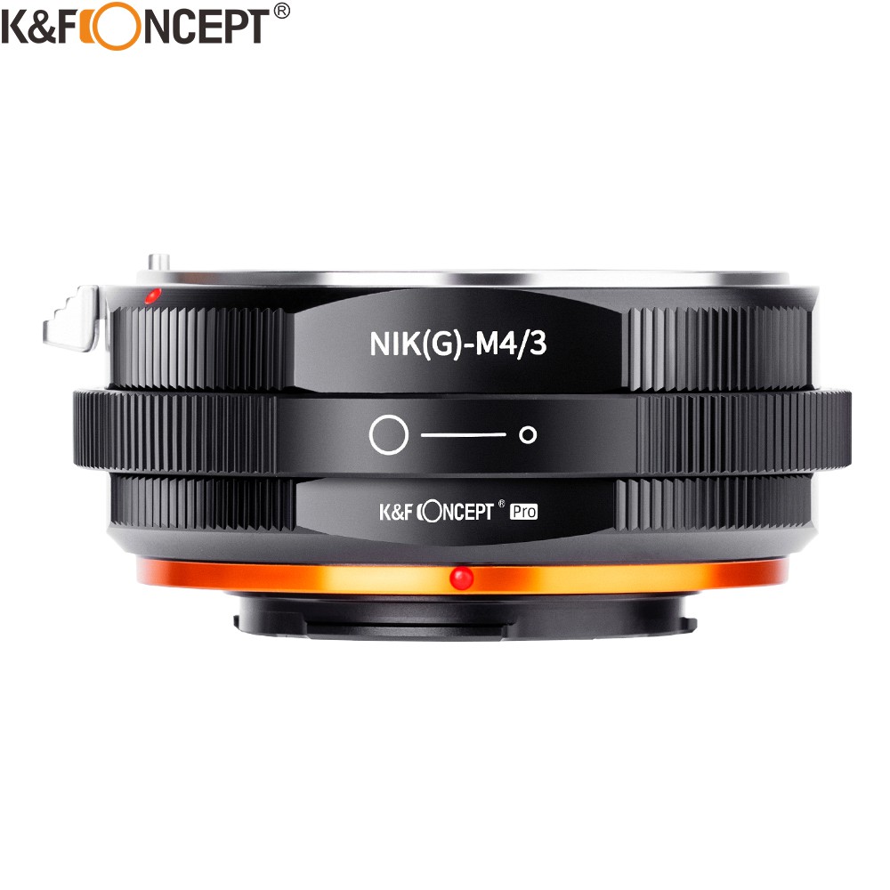 K&f CONCEPT NIK(G)-M43 Nikon AI F G แหวนอะแดปเตอร์เมาท์เลนส์กล้อง เป็น M43 MFT M4/3 สําหรับเลนส์ Nikon F เป็นตัวกล้อง Micro 4/3