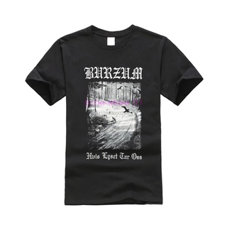 [S-5XL] เสื้อยืดแขนสั้น พิมพ์ลาย Burzum Hvis Lyset Tar Oss สีดํา สไตล์คลาสสิก สําหรับผู้ชาย และผู้หญิง