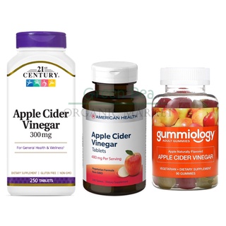 แอปเปิ้ลไซเดอร์ แบบเม็ด / เยลลี่ gummies ของแท้นำเข้า  พร้อมส่ง ! Apple cider vinegar  gluten free