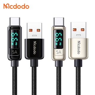 Mcdodo Digital Pro Type C usb cable Super fast charge มีจอดิจิตอลแสดงสถานะการชาร์จ