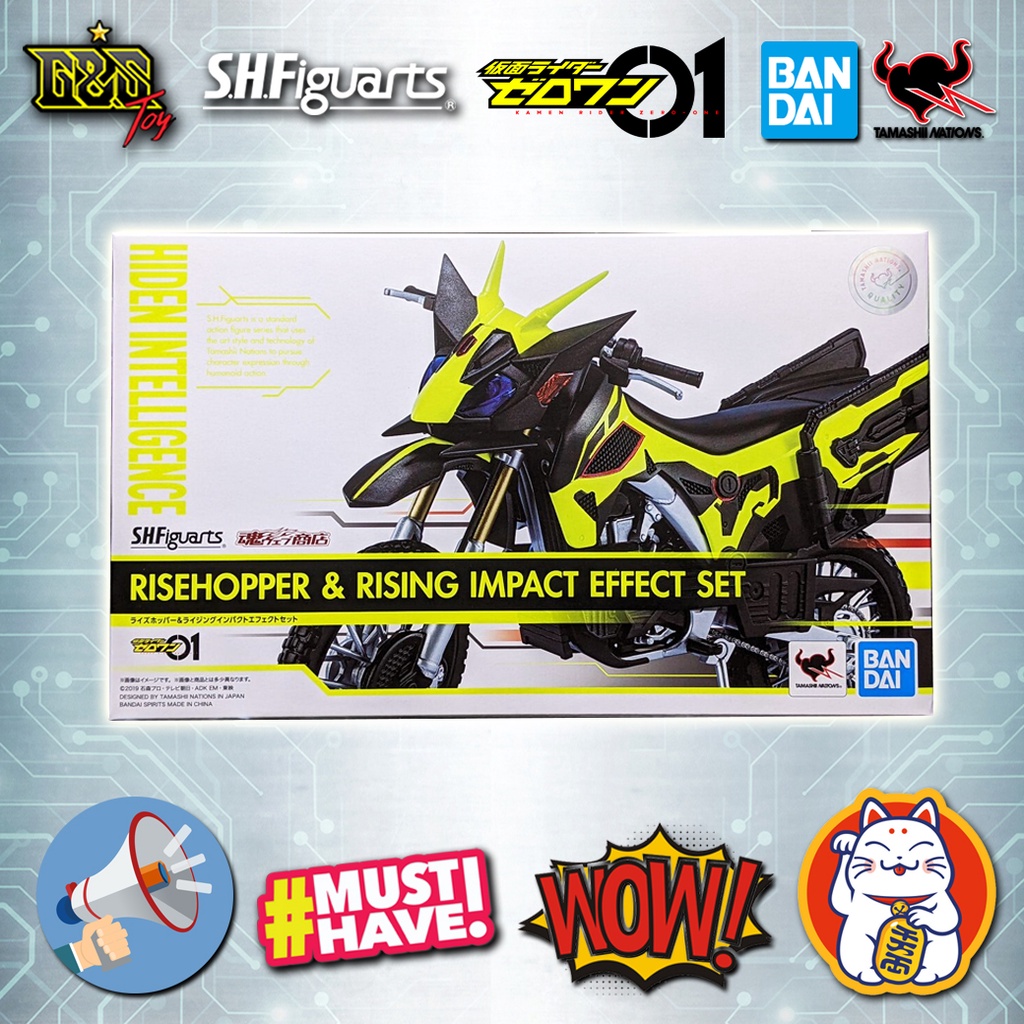 S.H.Figuarts - Rise Hopper & Rising Impact Effect Set จาก Kamen Rider Zero One