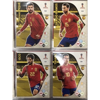 2018 Panini Adrenalyn XL World Cup Russia Soccer Cards Spain