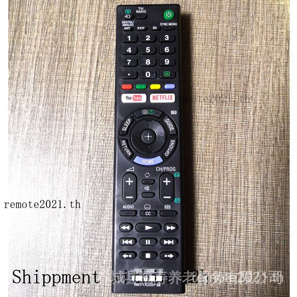 ใหม่เปลี่ยน RMT-TX202P รีโมทคอนโทรลสําหรับ Sony LCD สมาร์ททีวี RMT-TX300P KD-55X9305C KDL-55W805C 55