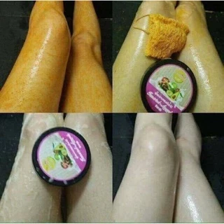 สครับขัดผิวพริ้วพราว สูตรมะขามผสมอโวคาโด้