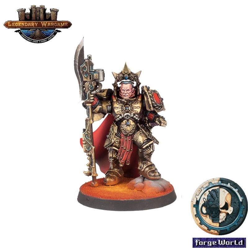 [FORGEWORLD] WARHAMMER 40K: ADEPTUS CUSTODES: Legio Custodes Shield Captain โมเดลจำลอง