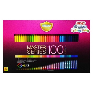 MASTERART มาสเตอร์อาร์ต สีไม้หัวเดียว รุ่น 100 สี