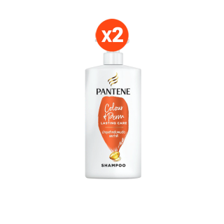 โปรโมชั่น : Pantene แพนทีน โปร-วี แชมพู สูตรดูแลผมทำสีและผมดัด 680 มล. X2 ขวด Colour  Perm Care Pro-V Shampoo 680ml x2bottles